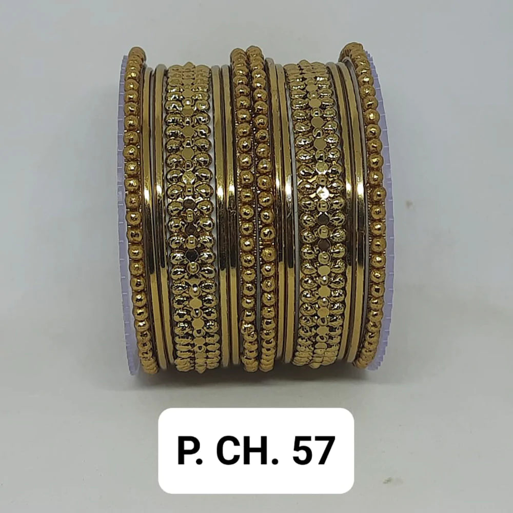 women’s gold bracelets-Shree Asha Bangles Bangles Set