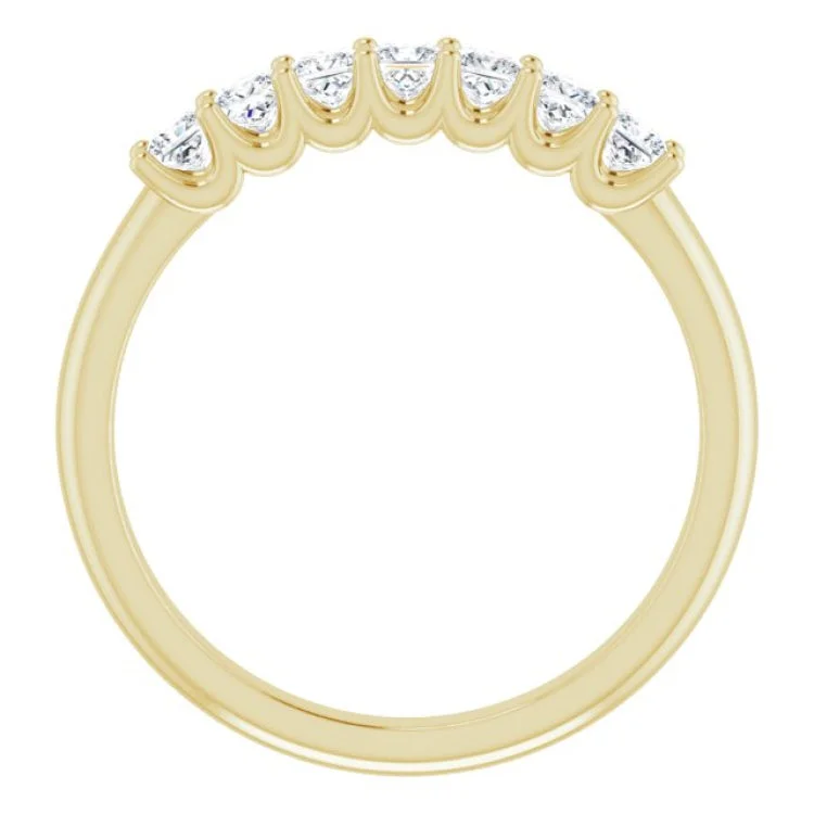 women’s chunky rings-14K Yellow 1/2 CTW Natural Diamond Anniversary Band