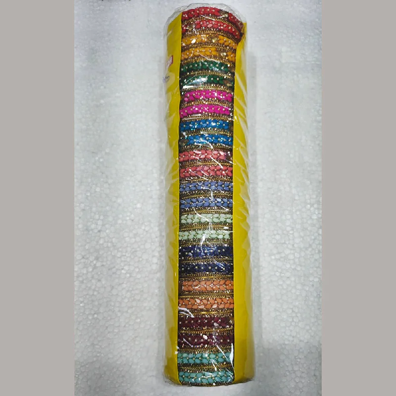 women’s wrap bracelets-Kiran Bangles Multi  Bangles Set