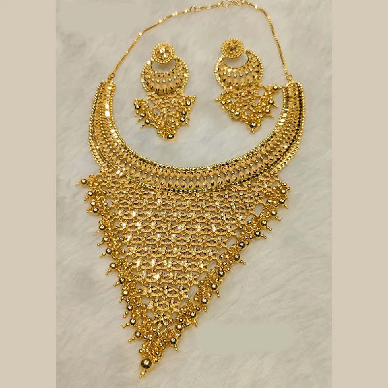 layered necklaces for women-Sunrise Gold Forming Necklace Set