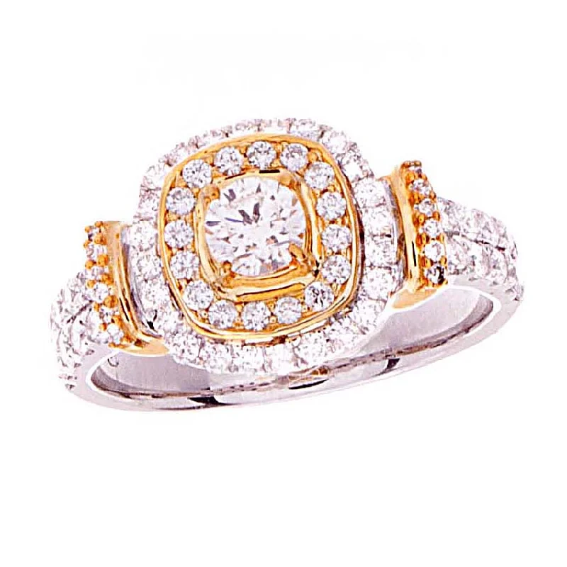 women’s rose gold engagement rings with diamonds-Diamond Ring